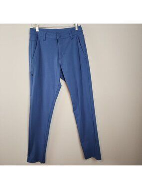 BYLT Premium Basics Everyday Pants Blue Pockets sz 32 Slim Fit 2.0